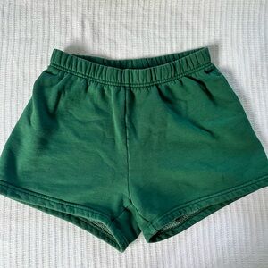 green TNA perfect shorts